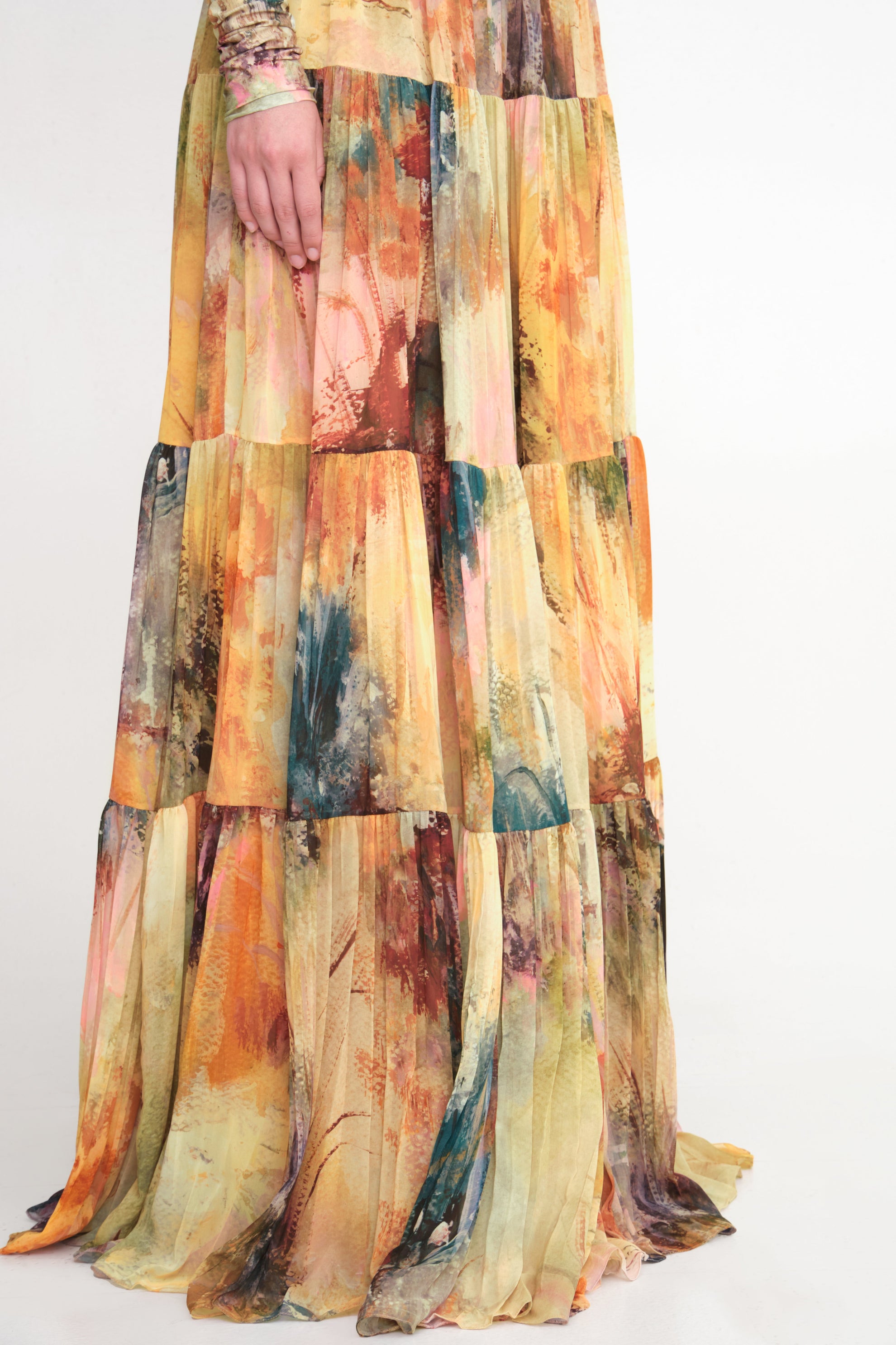 'ETÉREA' MAXI SKIRT