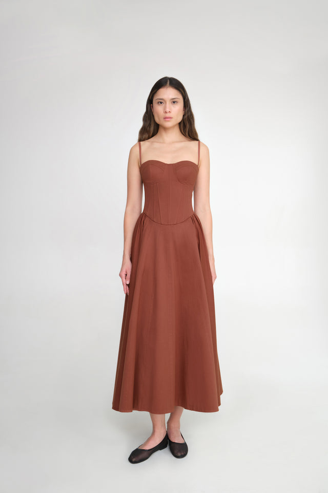 'RASTRO' MIDI DRESS