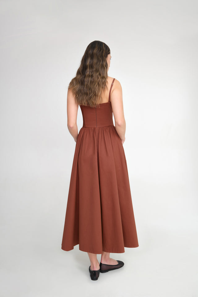 'RASTRO' MIDI DRESS