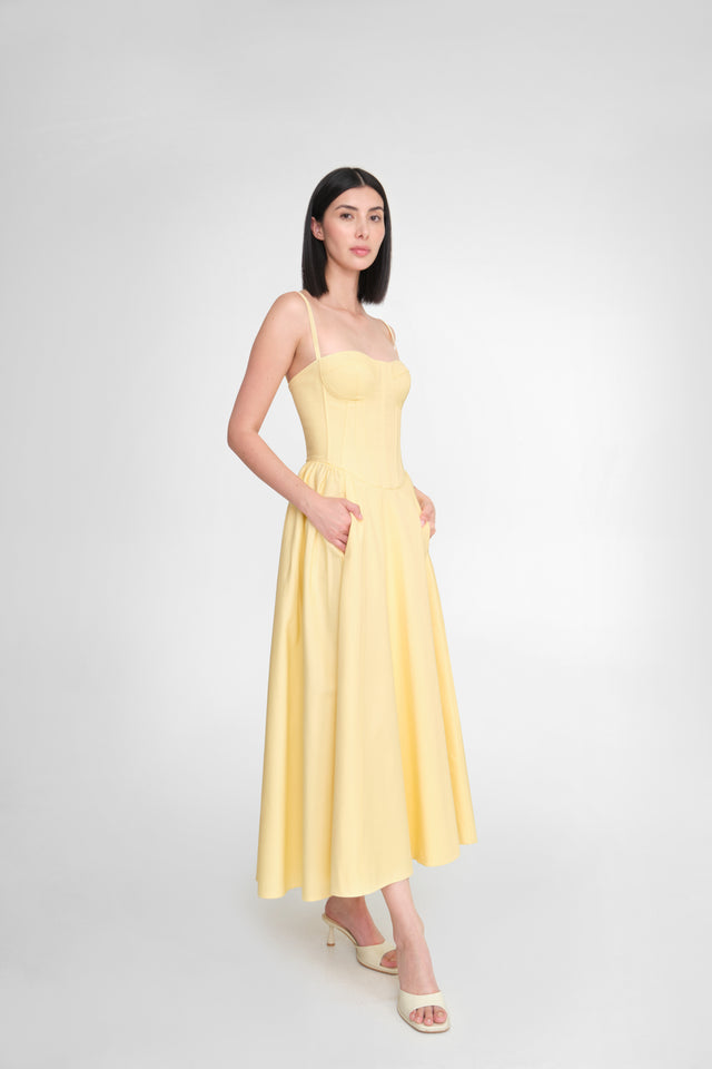 'RASTRO' MIDI DRESS