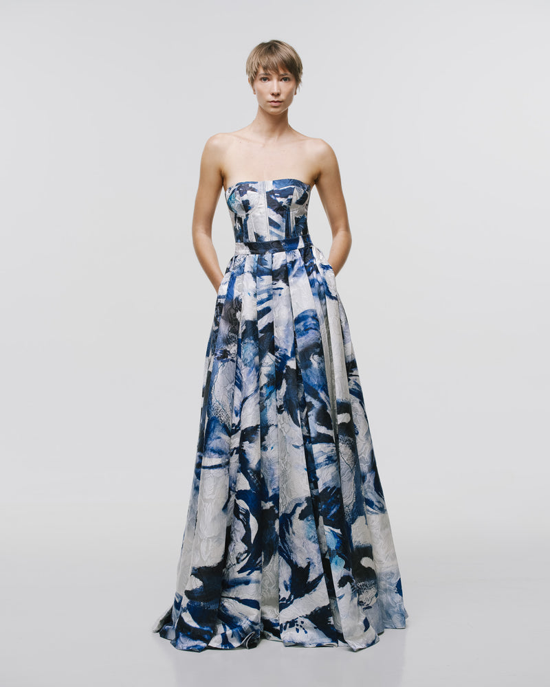 'CONTORNO' MAXI SKIRT