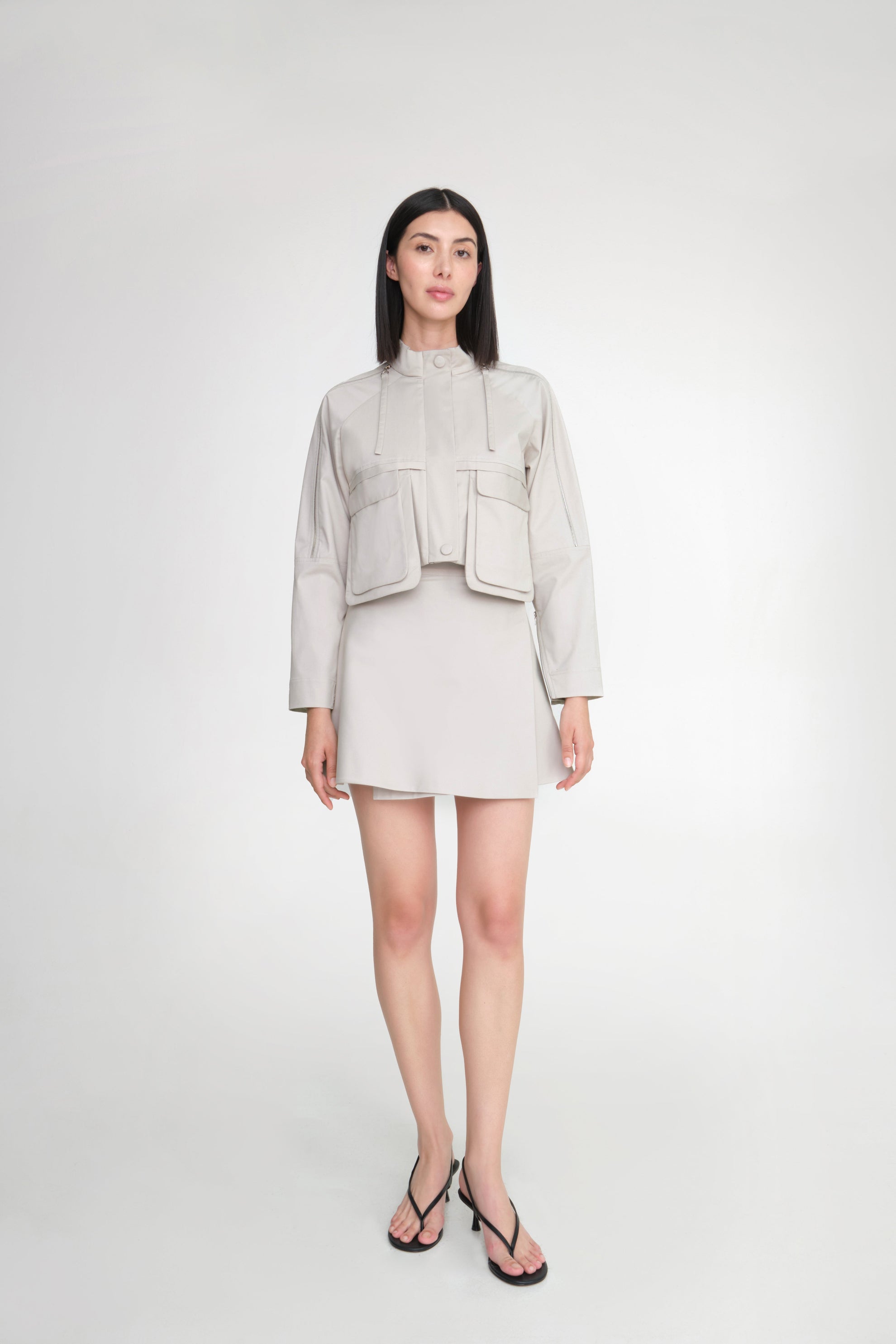 'PLIEGUE' MINI SKIRT