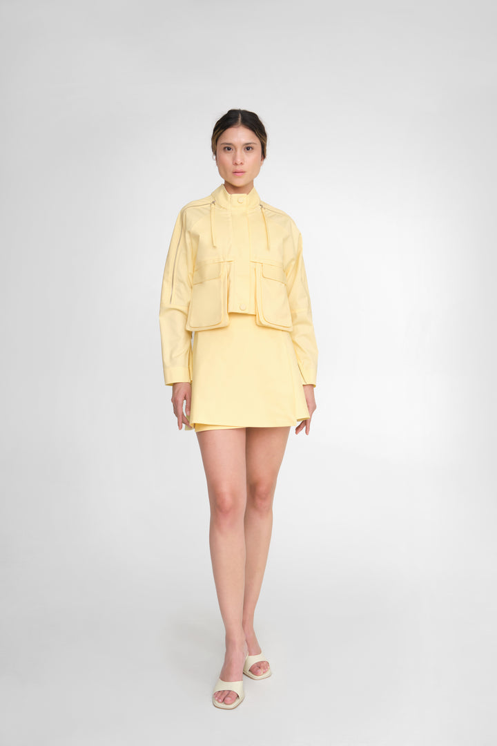 'PLIEGUE' MINI SKIRT