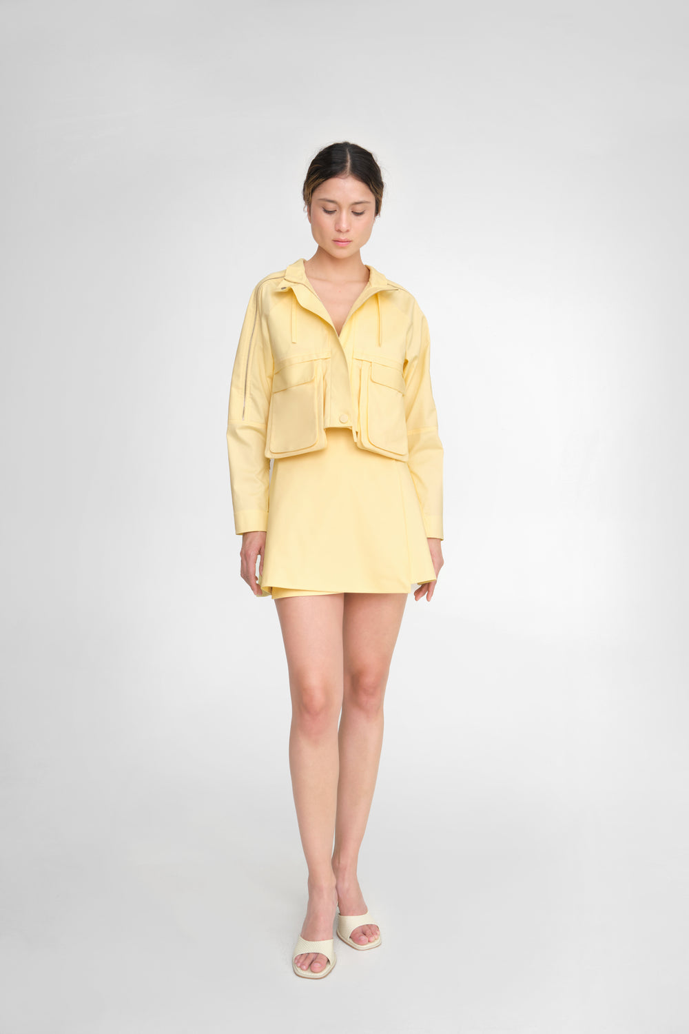 'PLIEGUE' MINI SKIRT
