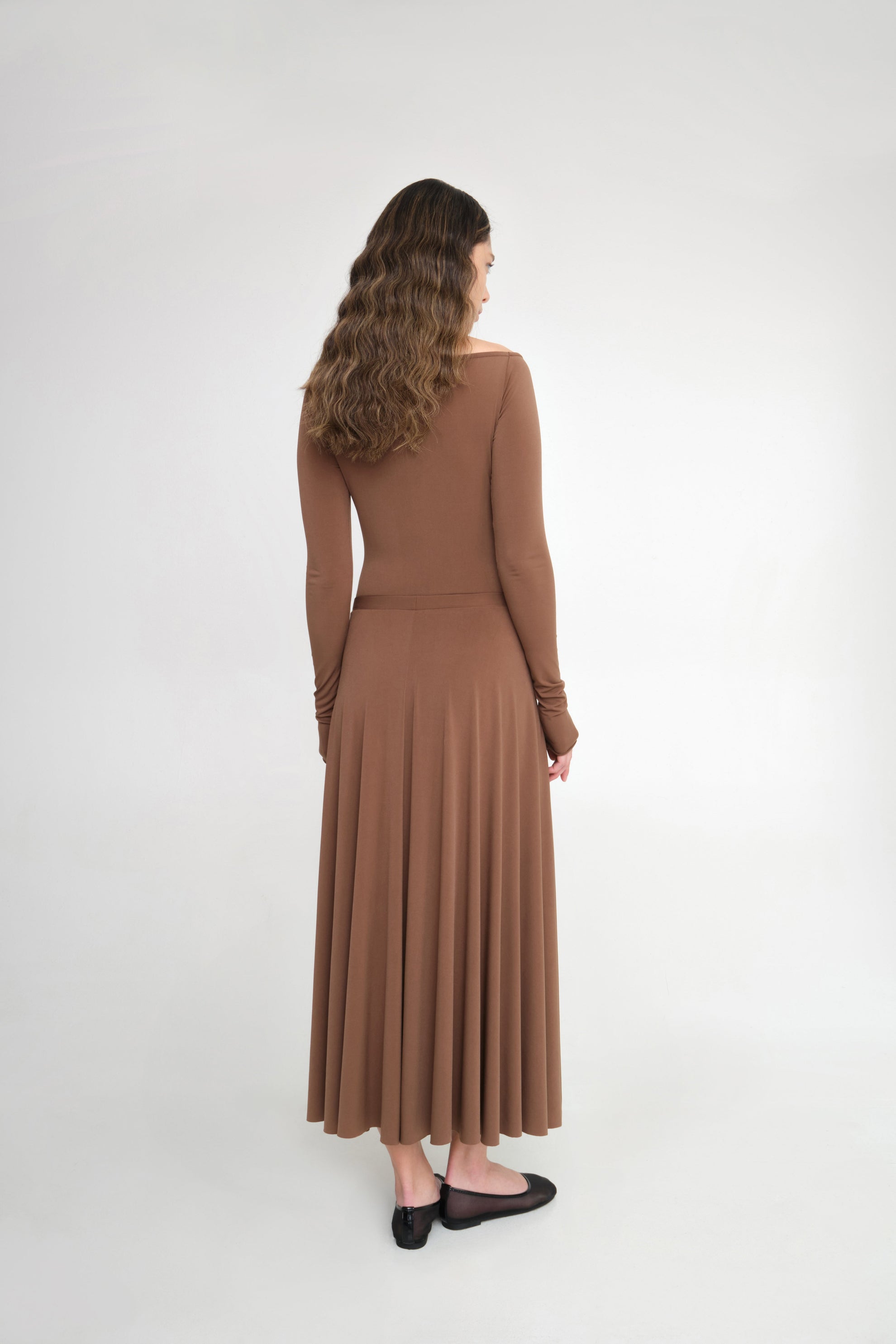 'NOSTALGIA' MIDI SKIRT