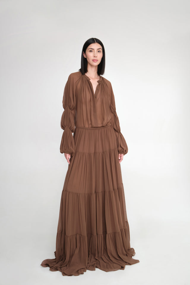 'ETÉREA' MAXI SKIRT