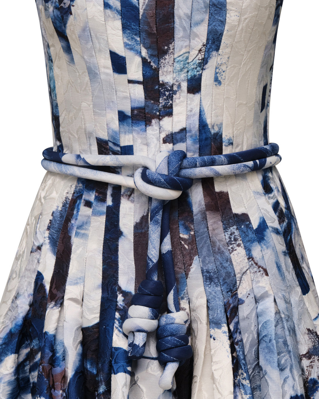 'CAMELIA' MIDI DRESS WITH BELT