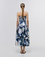 'CAMELIA' MIDI DRESS WITH BELT