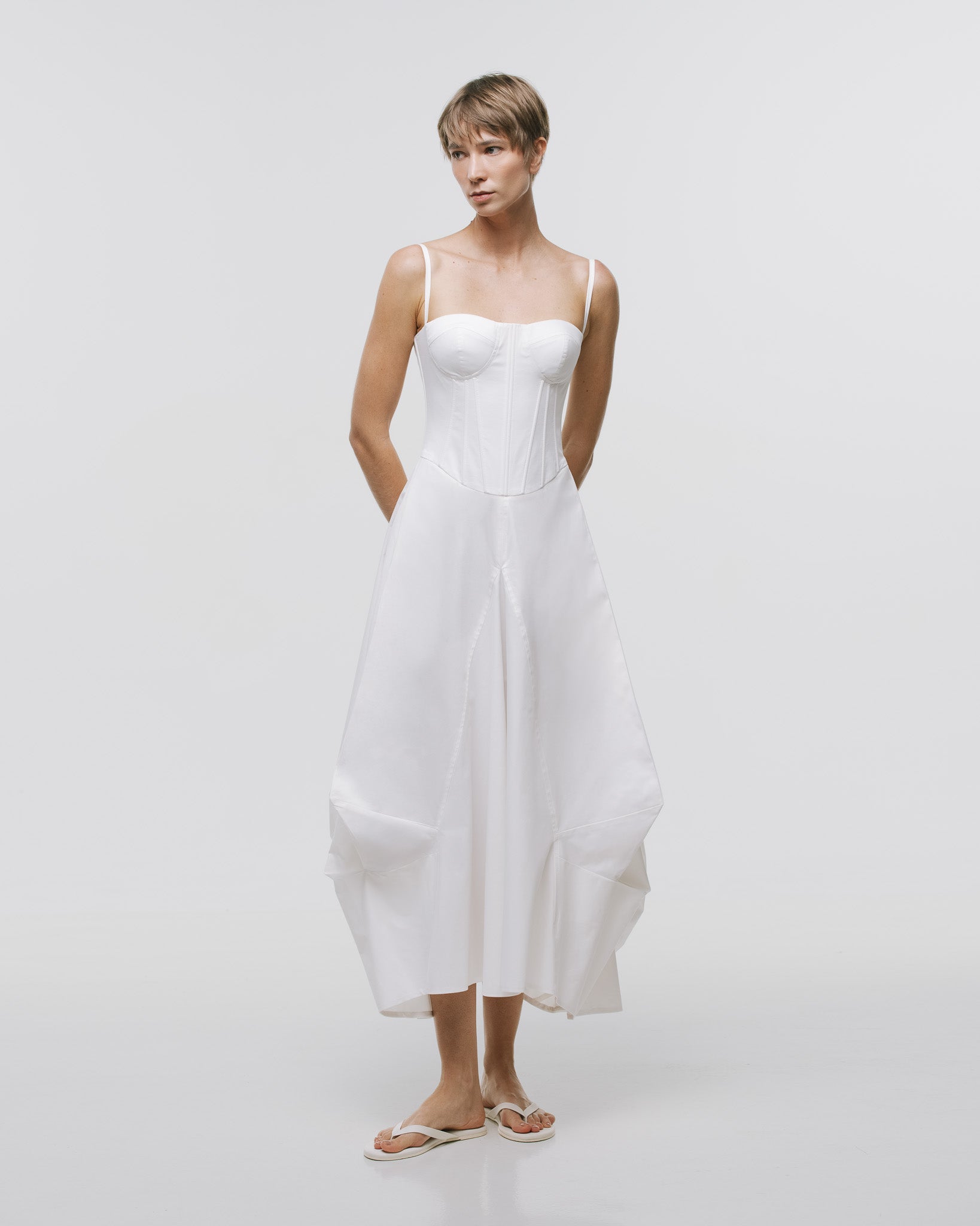 'FORMA' MIDI DRESS