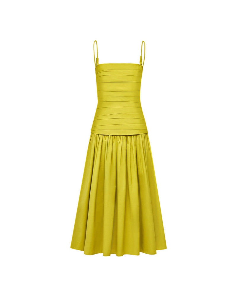 'TRAZOS' MIDI DRESS