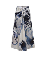 'YANG' MIDI SKIRT