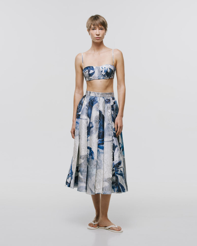 'CONTORNO' MIDI SKIRT