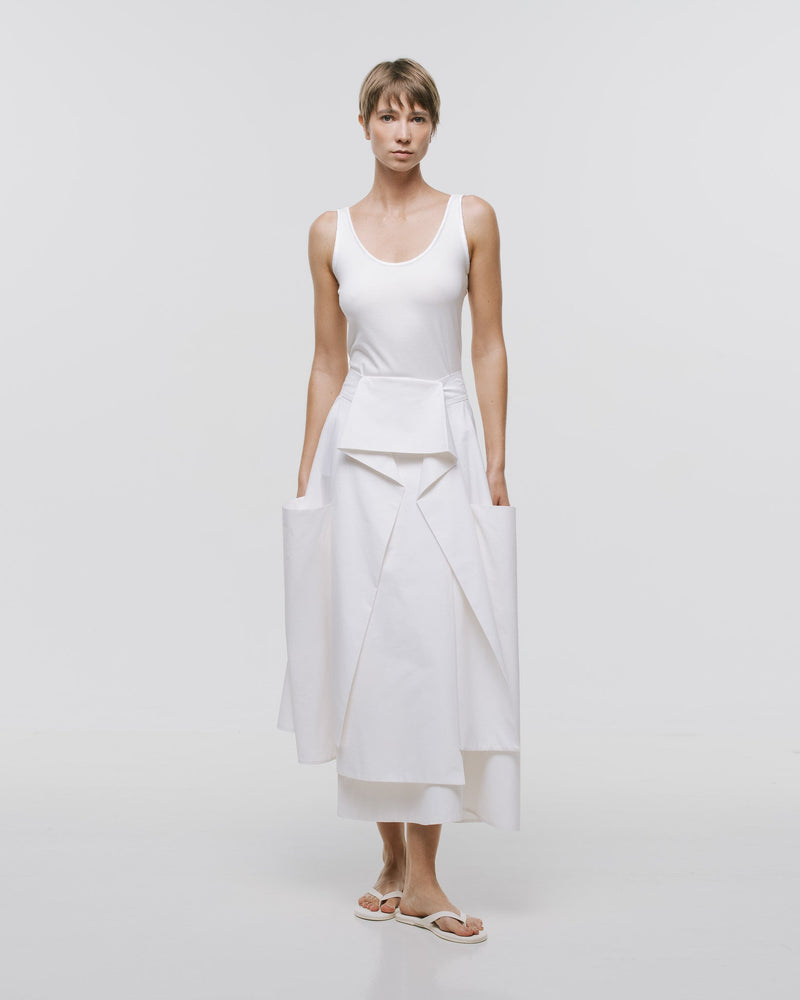 'AKITA' MIDI SKIRT