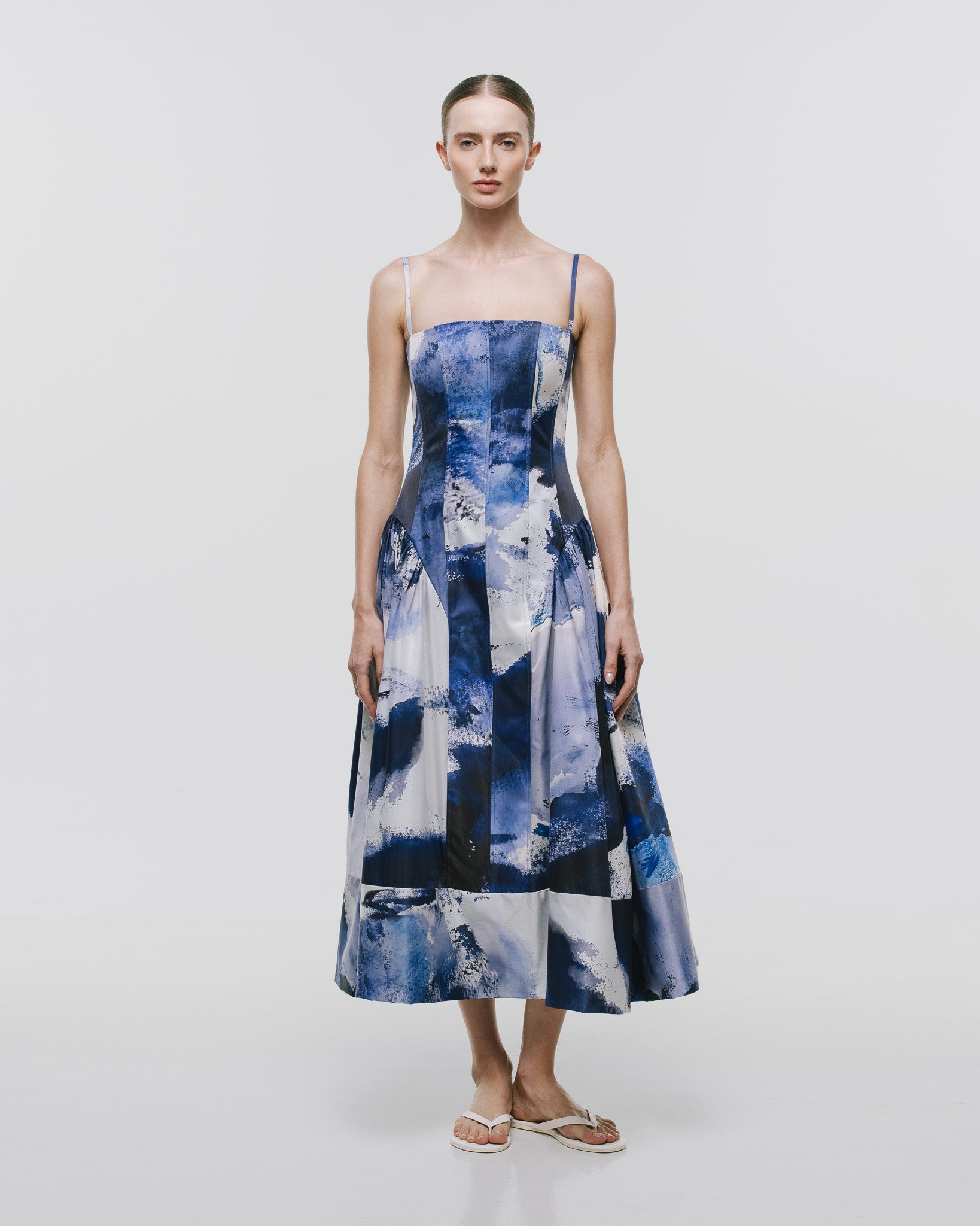 'NADIA' MIDI DRESS