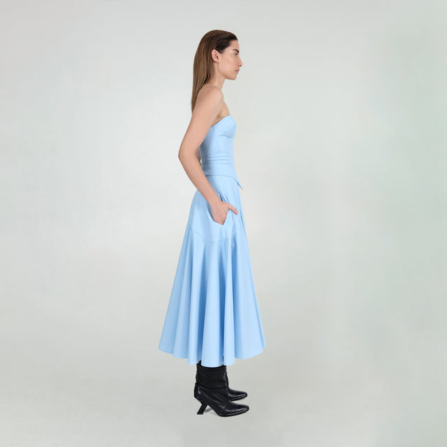 "ABSOLUTA" MIDI SKIRT