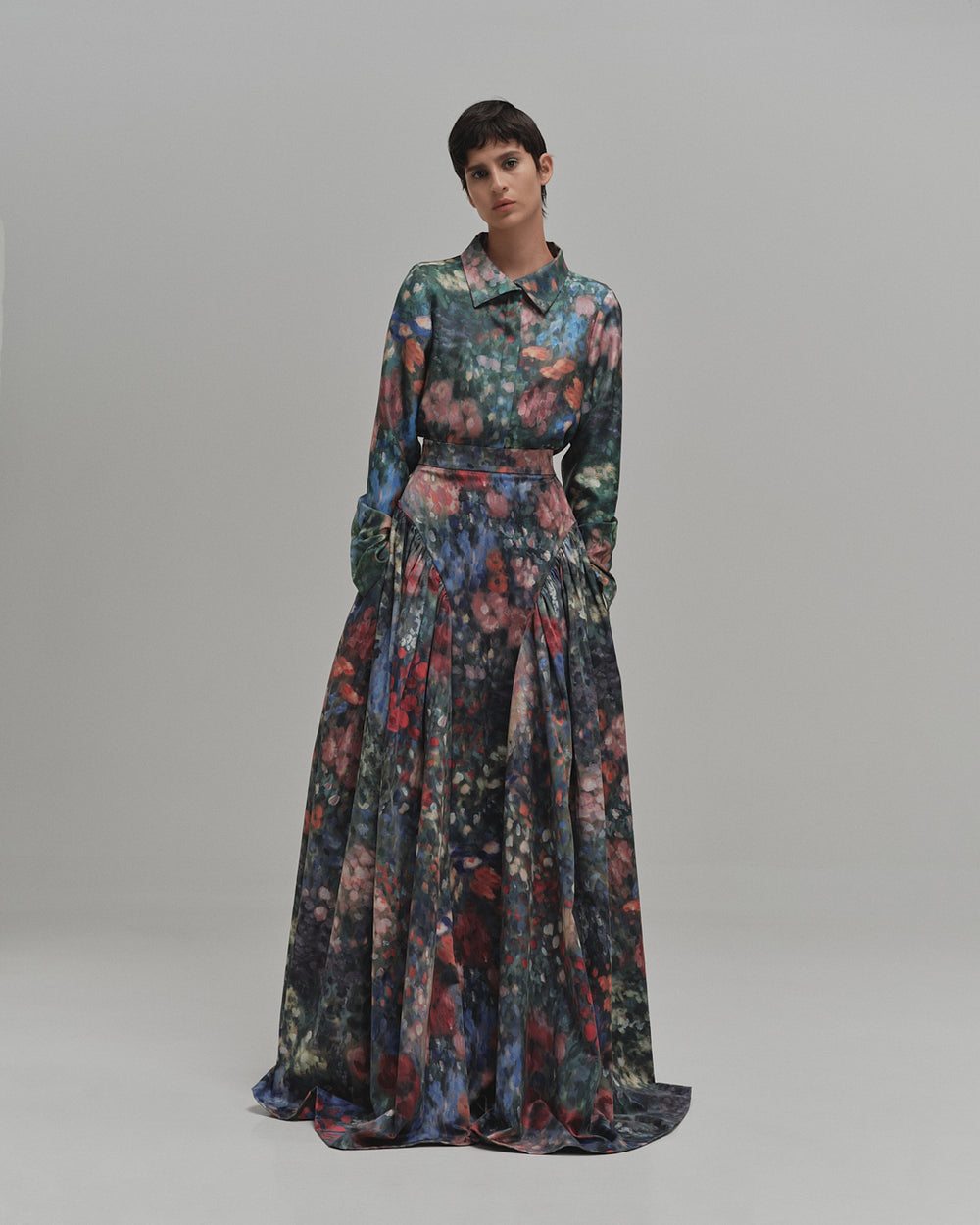 "BEGONIA" MAXI SKIRT