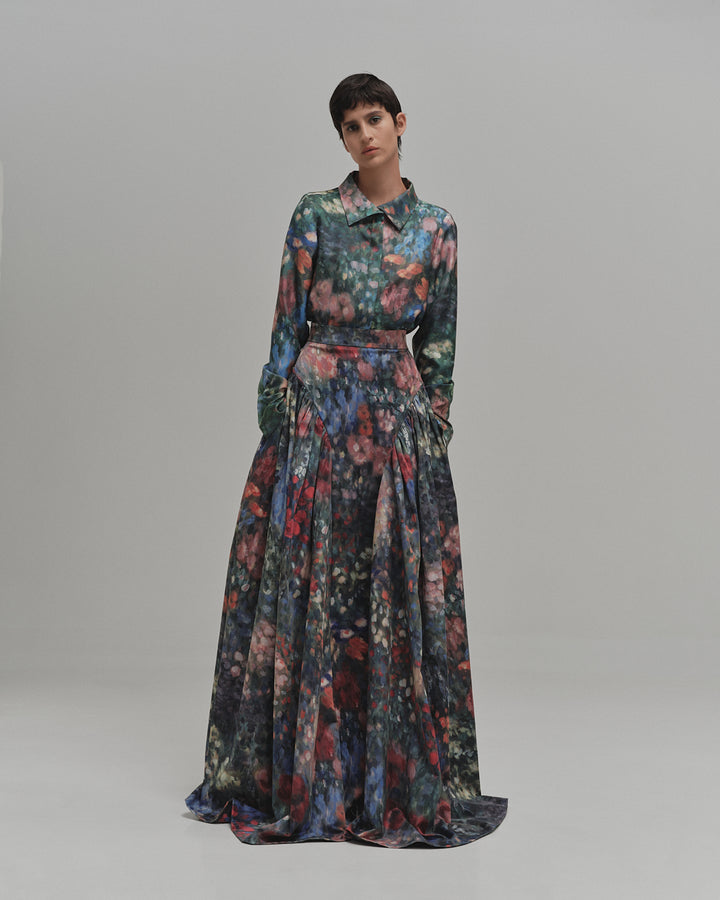"BEGONIA" MAXI SKIRT