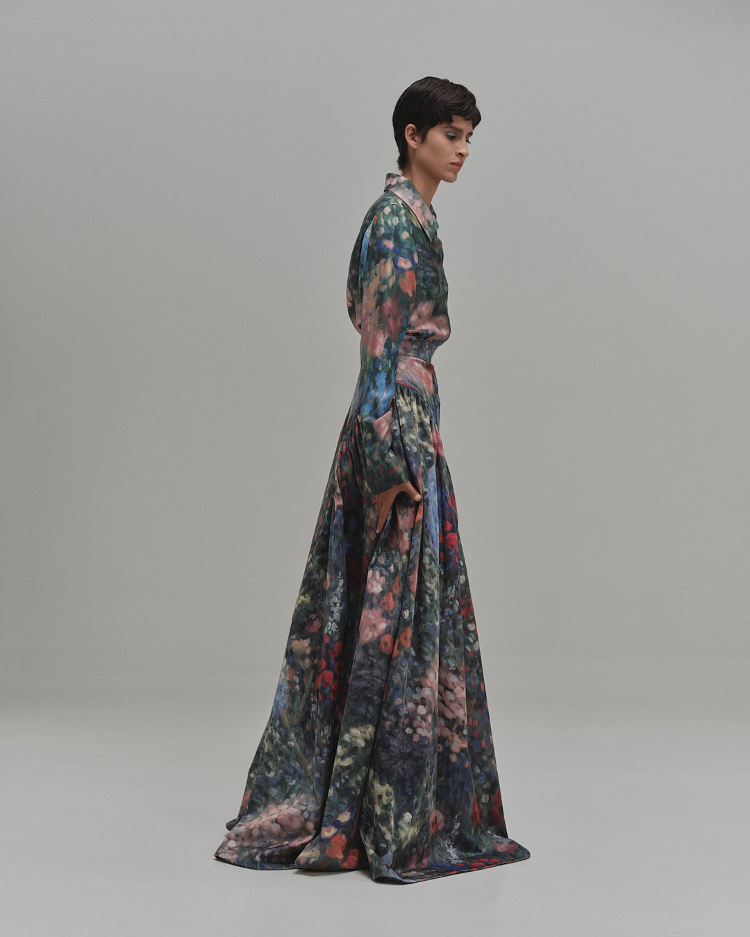 "BEGONIA" MAXI SKIRT