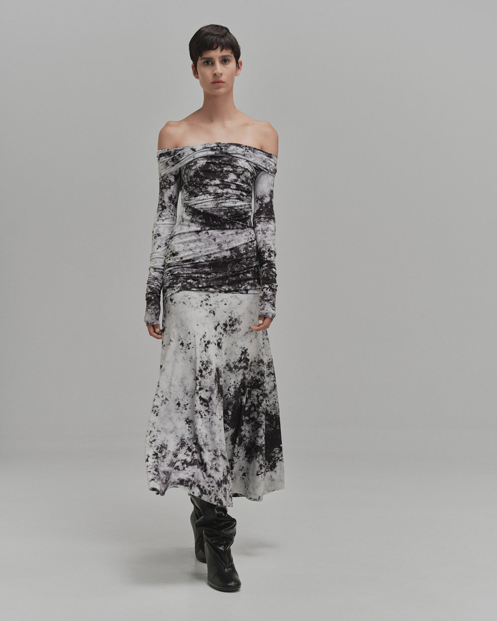 "VINCA" MIDI DRESS