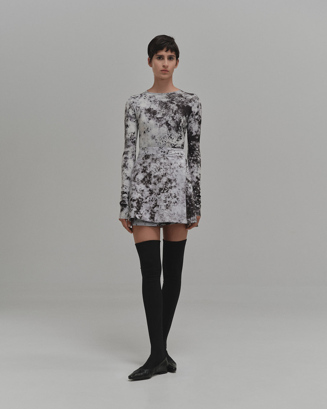 "PLIEGUE" MINI SKIRT