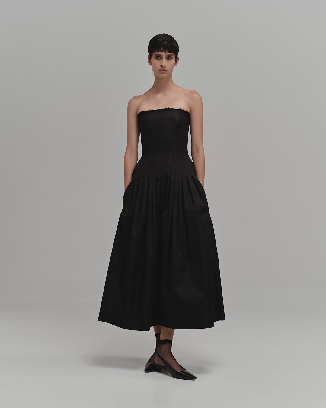 "CAMELIA" MIDI DRESS