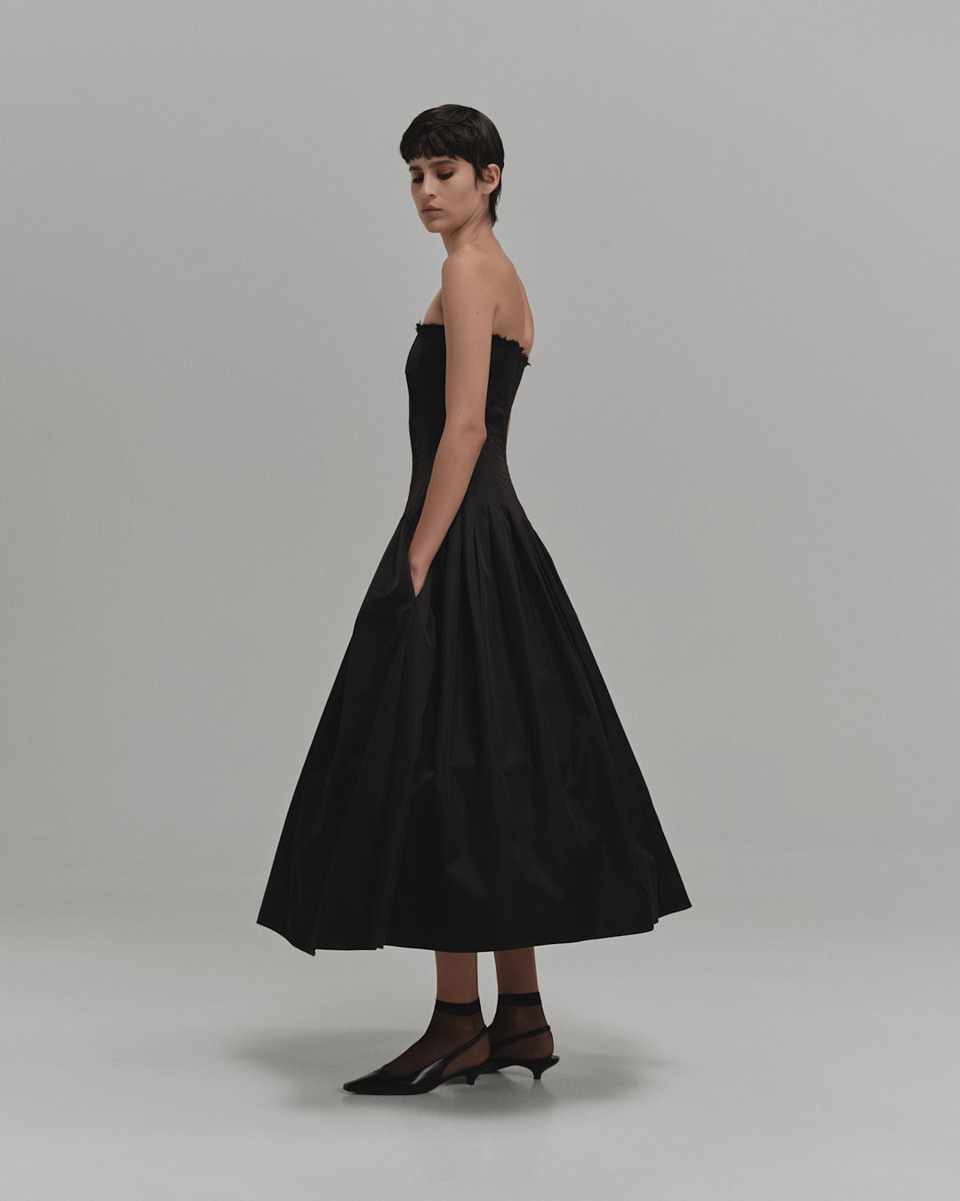 "CAMELIA" MIDI DRESS