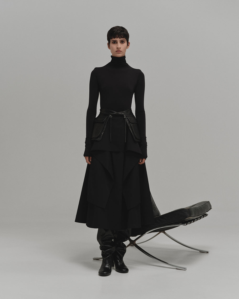 "AZALEA" MIDI SKIRT