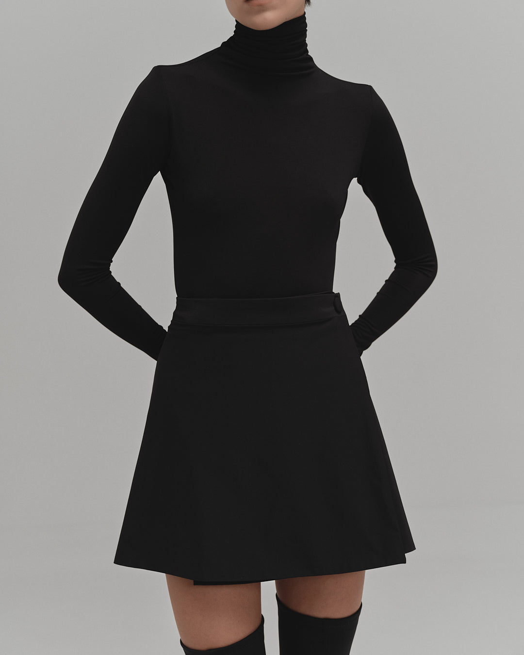 "PLIEGUE" MINI SKIRT