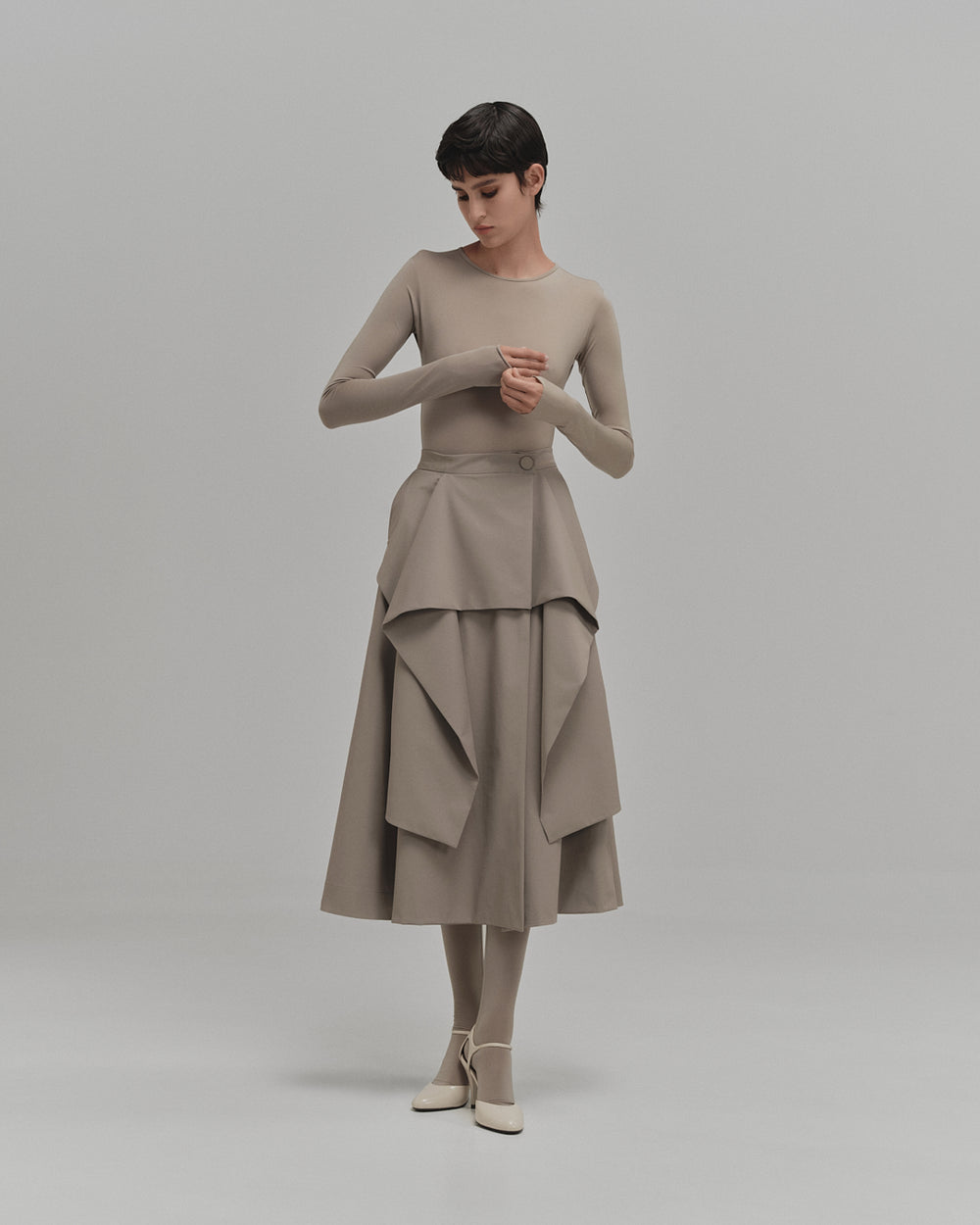 "AZALEA" MIDI SKIRT