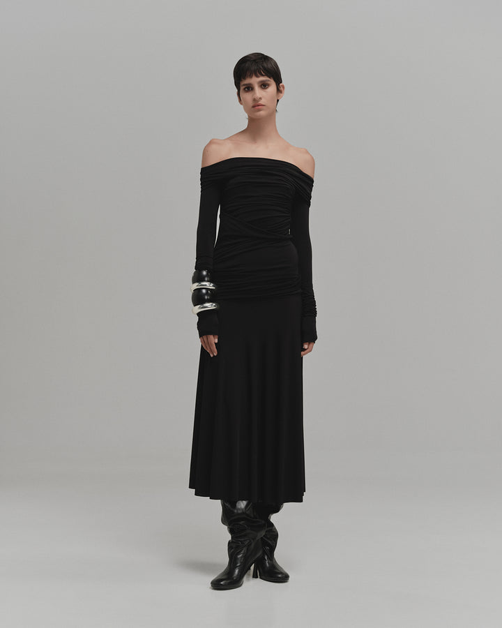 "VINCA" MIDI DRESS