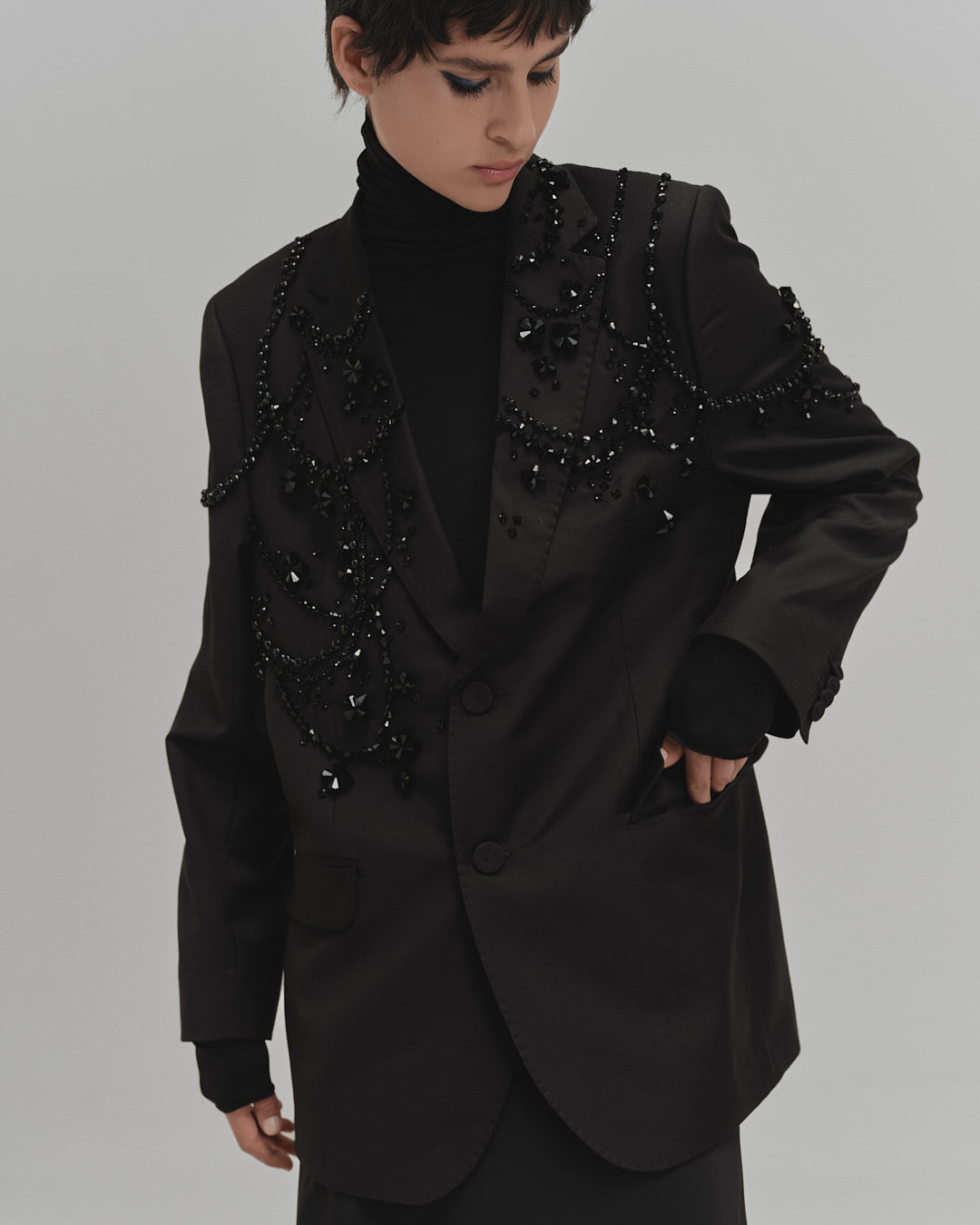 "SAUCE" BLAZER EMBROIDERED