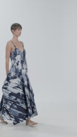 'YIN' MIDI DRESS